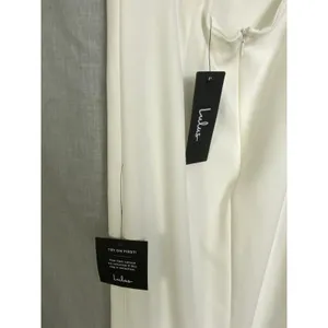 NWT‎ Lulus White Backless Slit Party Dress LWD Formal S thumbnail 9