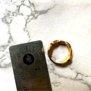 14k HGE gold heart ring thumbnail 9