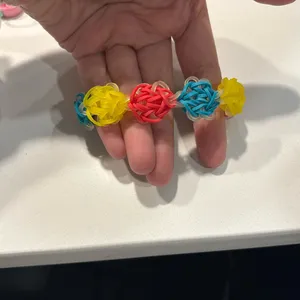 💜 Rainbow Loom handcrafted Bracelets thumbnail 2