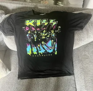 Kiss band Tshirt Black Size M thumbnail 1