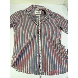 Grayson The Hero Striped Button Down Shirt Cotton Blue Red Size 01 Small thumbnail 7
