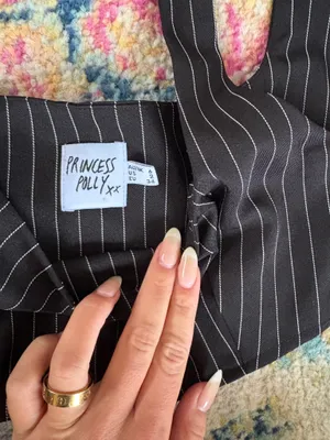 Princess Polly Pinstripe Top thumbnail 2