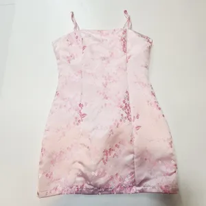 Superdown Letizia Printed Mini Dress in Pink Floral Small thumbnail 2