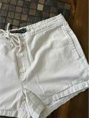 Vintage Y2K Abercrombie & Fitch old money low rise cotton shorts size small 🤍 thumbnail 7