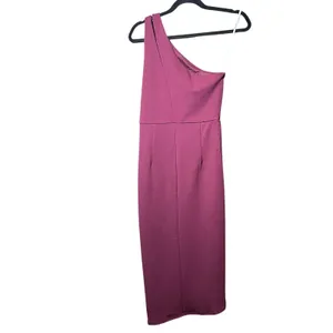 Lulus So Flirty Burgundy One Shoulder Cutout Asymmetrical Dress Size Small NWT thumbnail 3