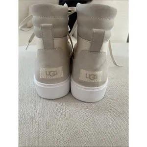 UGG Jasmine Hightop Zilo Sneaker, Cream/Ivory, Size 11, Like new Display pair thumbnail 6