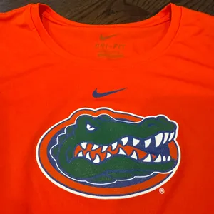 Nike Dri-FIT Bright Orange Gator Florida Tee thumbnail 2