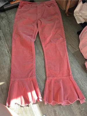 Mother The Cha Cha Chew Pink Corduroy Pants Size 28‎ thumbnail 12