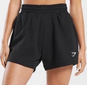 Gymshark Black Athletic Women's Shorts with Logo Size Small thumbnail 1