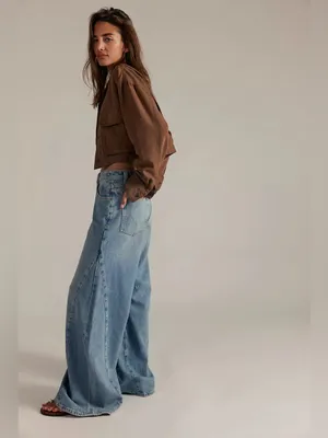 Free people Eden High Slouchy Flare Jeans thumbnail 5