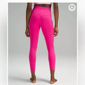 EUC lululemon Align High-Rise Pant with Pockets 25", Sonic Pink, Size 6 thumbnail 2