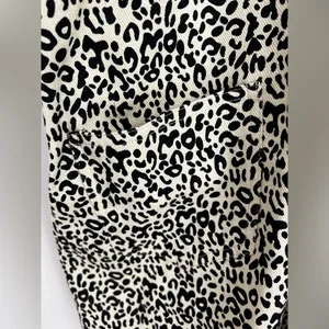 P.Cill Leopard Print Skirtall Overall mini Dress adjustable straps festival L thumbnail 4