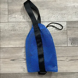 Free People Blue Mesh Sling Bag thumbnail 3