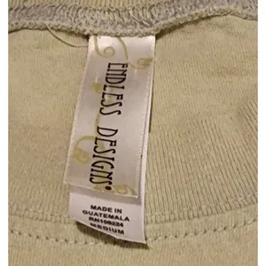 T-Shirt‎ Plant Your Life In The Word Graphic Print Short Sleeve Beige thumbnail 3