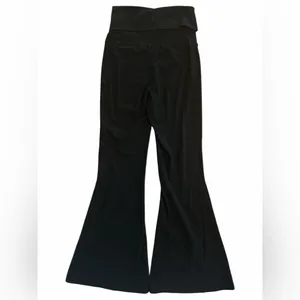 Aerie Black Flared Leggings thumbnail 4