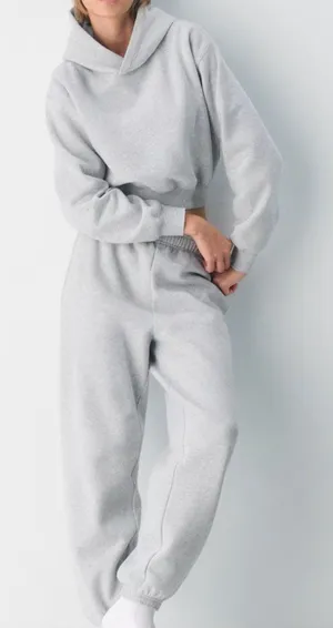 Aritzia TNA Sweatfleece Terry Fleece‎ Gray Women's Sweatpants Size XS thumbnail 1