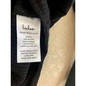 Lulu's Come Back To You Black Lace Long Sleeve Bodysuit S thumbnail 8
