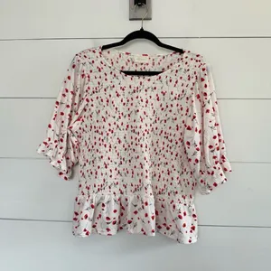 Melloday Women’s Extra Large Floral Blouse thumbnail 2