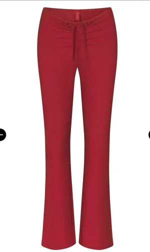 Skims Soft Lounge Ruched Pants In Brick thumbnail 1