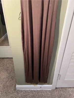 Cynthia Rowley Women’s Size Large Sleeveless Scoop Neck Maxi Dress Light Brown thumbnail 3