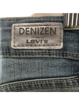 Levi's Denizen Light Blue Skinny Stretchy Jeans Size 28 thumbnail 6