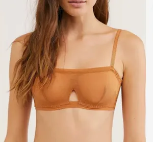 Free People We are HAH Wired Bra in Brown Sugar Size 30-38 B thumbnail 1