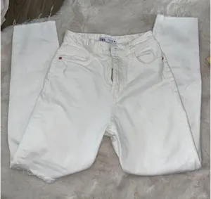 ZARA White Jeans thumbnail 3