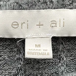Anthropologie Eri+Ali Fiona Hacci gray ribbed mock neck sweater, size M comfy thumbnail 4