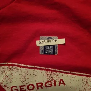 Home Grown Georgia Bulldogs Tshirt Hanes size L Red NWT Unisex 100%‎ USA Cotton thumbnail 5