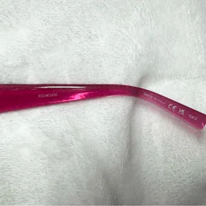 Saint Laurent 52mm Hot Pink Rectangular Sunglasses thumbnail 10