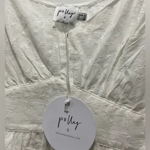 Princess Polly Maeve Embroidered Mini dress Size 6 thumbnail 6