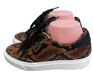 mens rag and bone‎ Snake Skin Sneakers 37EU Or 7 US Lace Up platform Laceup thumbnail 1
