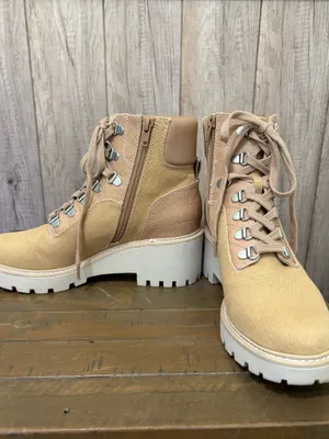 Dolce Vita Boot/Hank Hiker/Combat Boot Tan Size 8 thumbnail 4