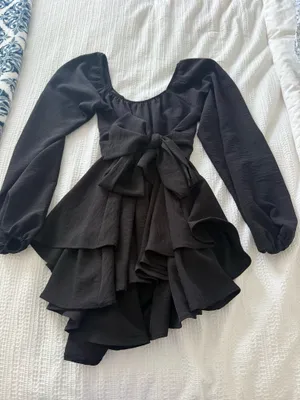 Altar'd State Dress Mini Black thumbnail 2