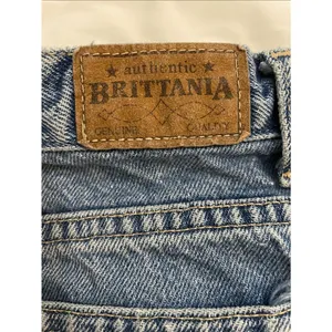 VTG 90s Brittania Jeans Womens 12 Tall High Waist Mom Tapered Blue Denim 31x32 thumbnail 5
