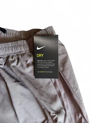 NWT Nike Men's Small Dri-FIT Swim Trunks Heather Gray Board Shorts thumbnail 2