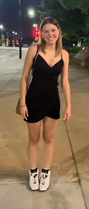 Lily Rose black mini dress thumbnail 1