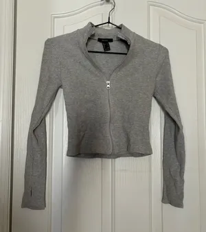 Forever 21 crop long sleeve jacket  thumbnail 1