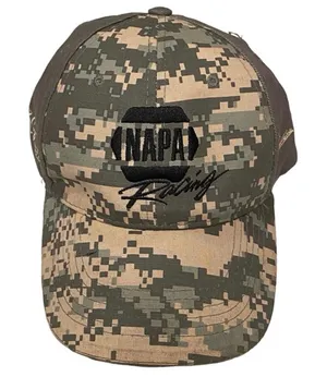 NAPA Racing NASCAR Camo Camouflage Hat Fallen Heroes Ron Capps Patriotic Elliott thumbnail 1
