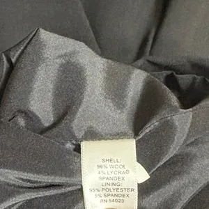 Banana Republic Black Wool Blend Dress Size‎ 4 thumbnail 9