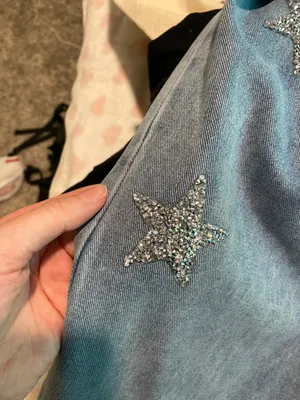 SheIn Star Sequined Jeans thumbnail 5