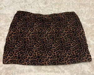 Leopard Top & Mini Skirt Set Edikted thumbnail 8