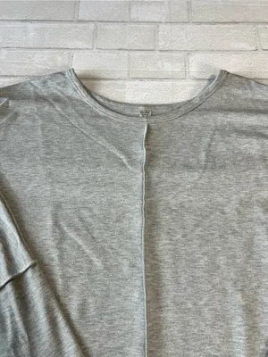 Spanx Classic Cozy Light Gray Women's Pullover Top 3X thumbnail 3