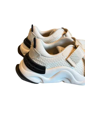Sorel Kinetic RNEGD Strap Sneakers White Black Casual Active Size 7.5 Women's thumbnail 2