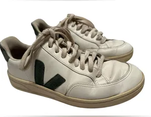 Veja V-12 White Leather Low Sneaker thumbnail 3
