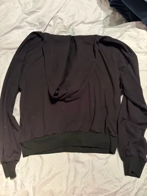 USA black hoodie thumbnail 5