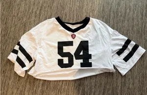 Jersey crop top White Size XS thumbnail 1