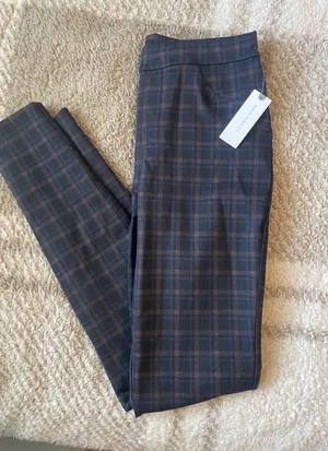 Anthropologie Sanctuary Pants Plaid XS thumbnail 1