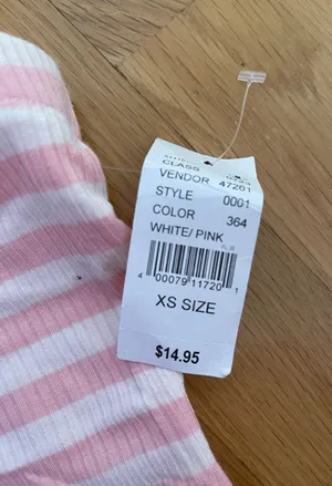 PacSun Striped Crop Top thumbnail 4