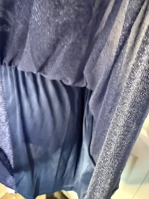CIDER Strapless Navy Sparkle A-Line Dress thumbnail 8
